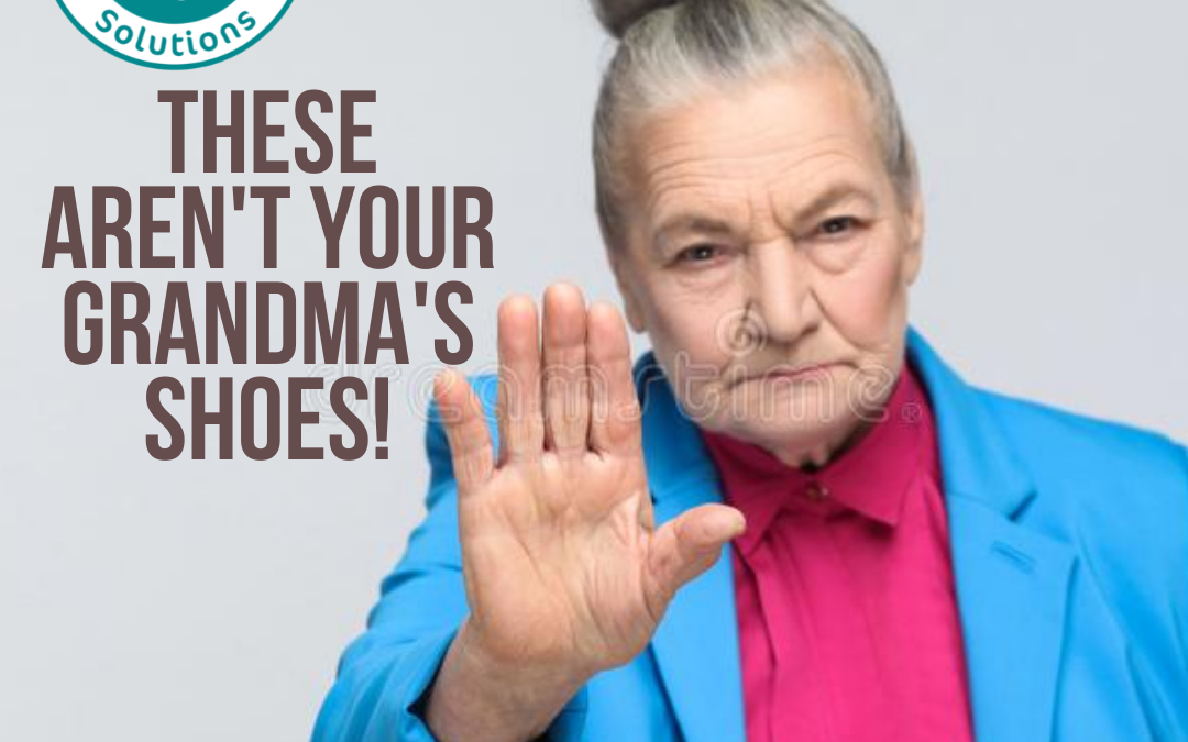 Grandma shoes? Not here… Even Grandma  doesn’t want Grandma-looking shoes!!⁣⁣